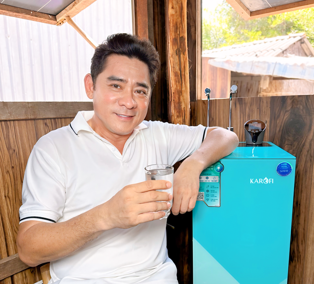 Diễn viên Huỳnh Anh Tuấn tiết lộ giải pháp an tâm sống khỏe khi nguồn nước ô nhiễm ảnh 3