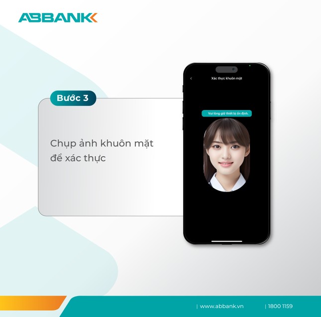 ABBANK triển khai thu thập thông tin sinh trắc học theo QĐ 2345 của Ngân hàng Nhà nước ảnh 2