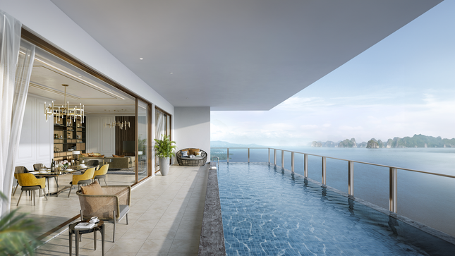 Biệt thự trên không, tầm nhìn ôm trọn vịnh Hạ Long của InterContinental ảnh 1