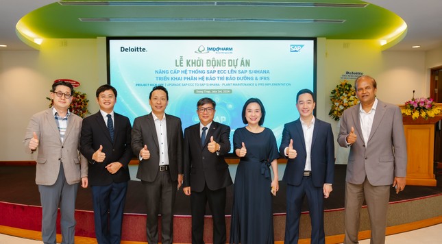 Imexpharm và Deloitte Việt Nam khởi động dự án nâng cấp hệ thống SAP ECC lên SAP S/4HANA ảnh 1
