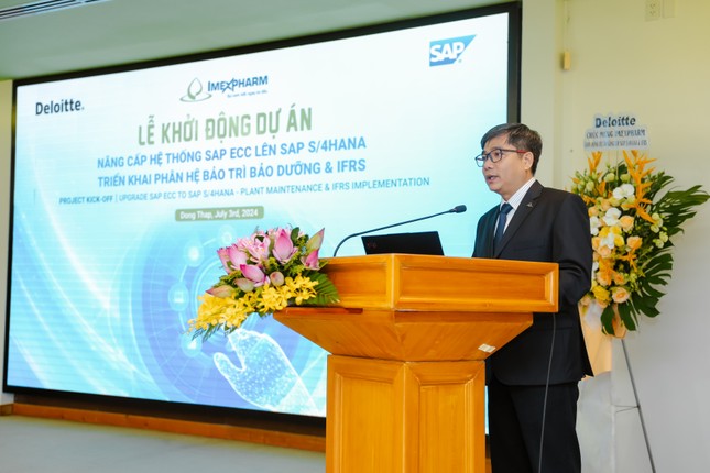 Imexpharm và Deloitte Việt Nam khởi động dự án nâng cấp hệ thống SAP ECC lên SAP S/4HANA ảnh 2