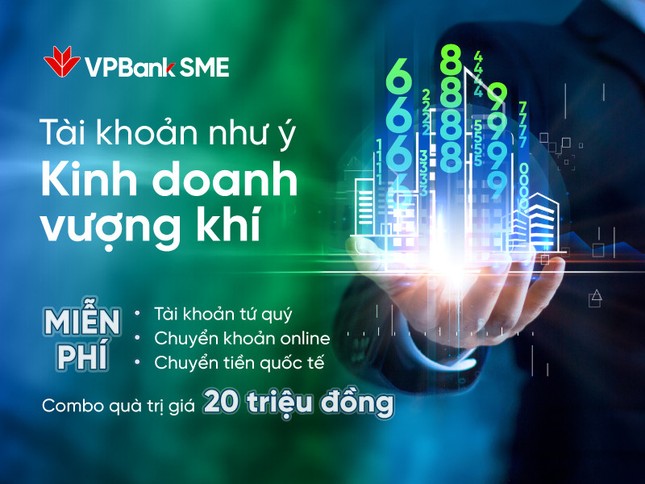 Mở tài khoản doanh nghiệp dễ dàng và chọn kho số đẹp miễn phí tại VPBank ảnh 1