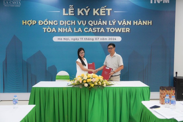 TNPM ký hợp đồng quản lý vận hành chung cư La Casta Hà Đông ảnh 1