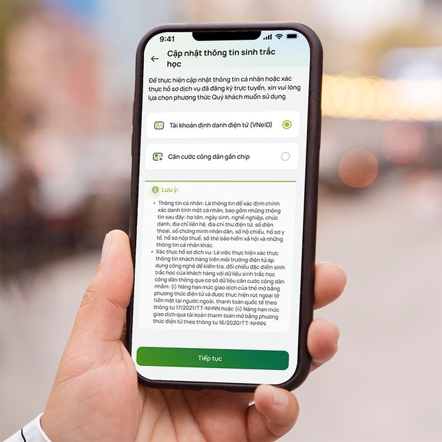Vietcombank đã có hơn 3 triệu khách hàng cập nhật thông tin sinh trắc học thành công ảnh 1