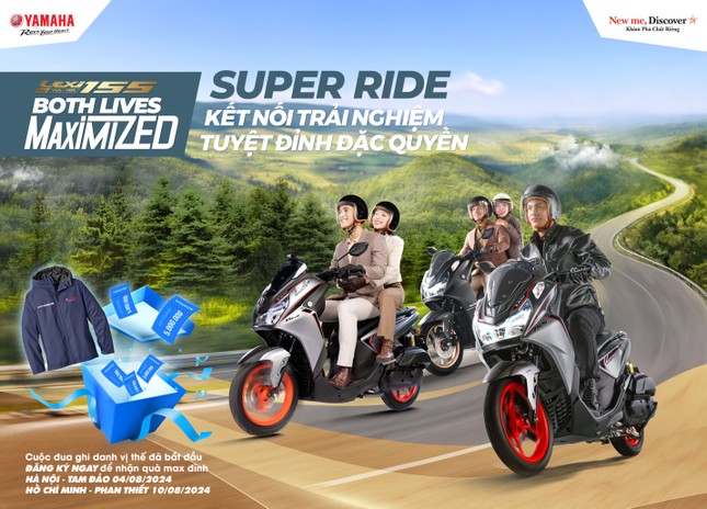 Trải nghiệm Yamaha LEXi - Phượt cùng gia đình, rinh ngay quà khủng ảnh 1