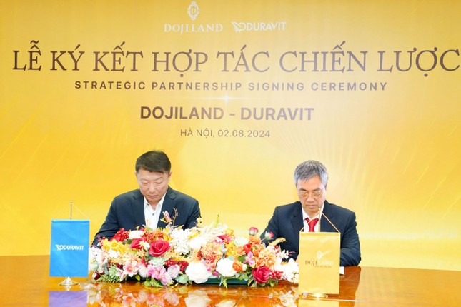 Dojiland ký kết hợp tác chiến lược với Duravit ảnh 1