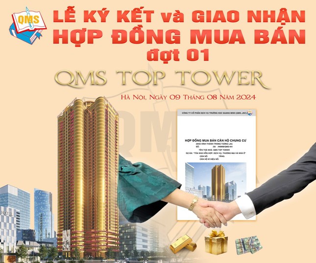 Lễ ký kết và giao nhận hợp đồng mua bán đợt 1 ảnh 1