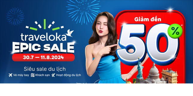 EPIC Sale 2024: Mở ra triệu hành trình khám phá cùng Traveloka ảnh 1