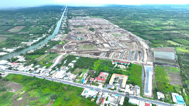 Khu đô thị sinh thái LA Home đẩy mạnh hoàn thiện hạ tầng ảnh 1