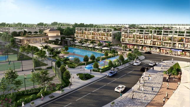 Khu đô thị sinh thái LA Home đẩy mạnh hoàn thiện hạ tầng ảnh 2