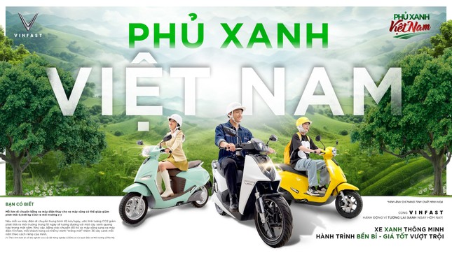 Vinfast triển khai chương trình 'phủ xanh Việt Nam' ảnh 1