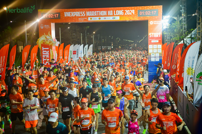 Herbalife Việt Nam là nhà tài trợ dinh dưỡng cho giải VnExpress Marathon Hạ Long 2024 ảnh 1