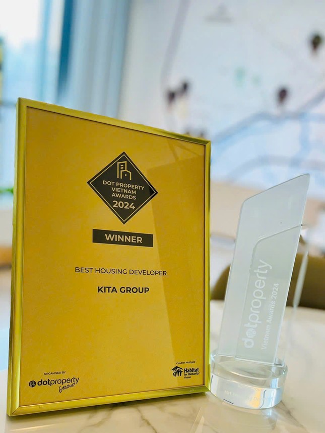 Kita Group tiếp tục dành chiến thắng tại Dot Property Vietnam Awards2024 ảnh 1