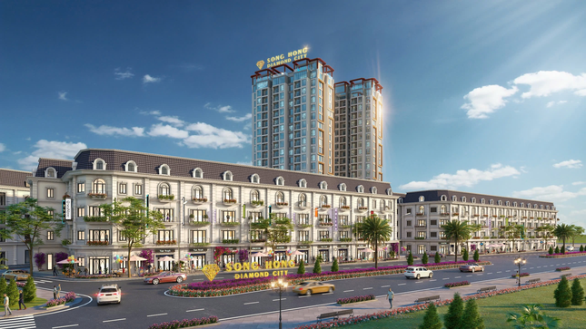 Nhà liền kề LK1 & LK2 xứng danh 'hoa hậu' Song Hong Diamond City ảnh 1