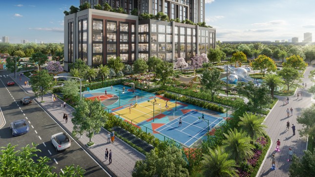 Những lợi thế đắt giá đến từ vị trí của 2 tòa cuối cùng phân khu The Sola Park ảnh 2