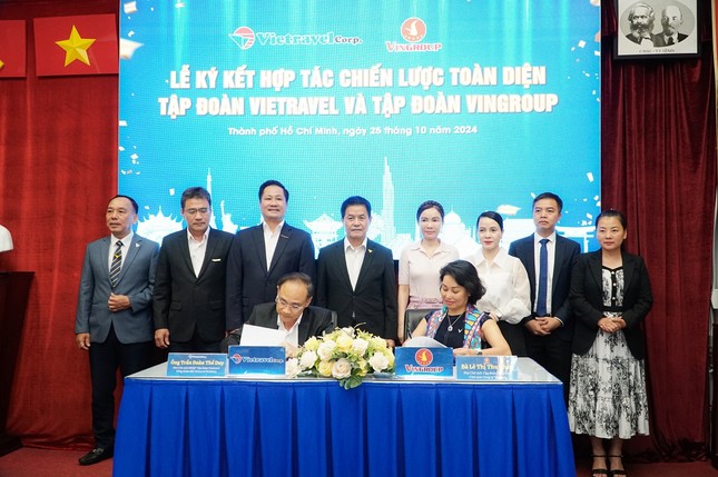 Vingroup và Vietravel hợp tác thúc đẩy du lịch xanh – Di chuyển xanh ảnh 1
