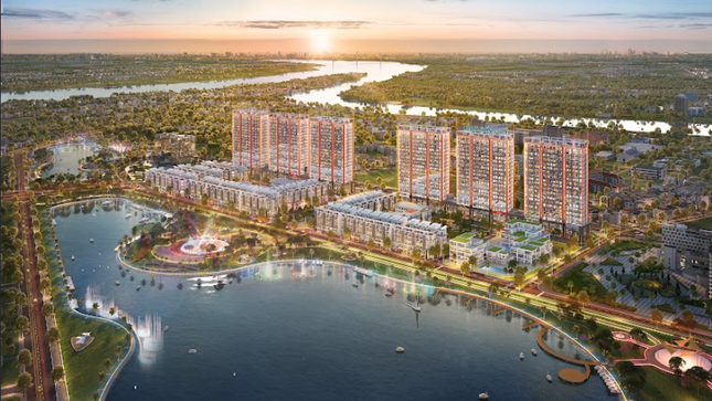 Sở hữu tầm view tuyệt đẹp với quỹ căn tầng cao mới được ra mắt tại Khai Sơn City ảnh 2