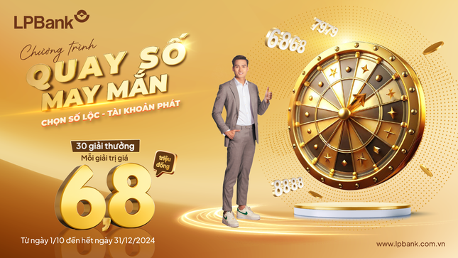 Cơ hội nhận quà Lộc Phát khi mở tài khoản số đẹp của LPBank ảnh 1
