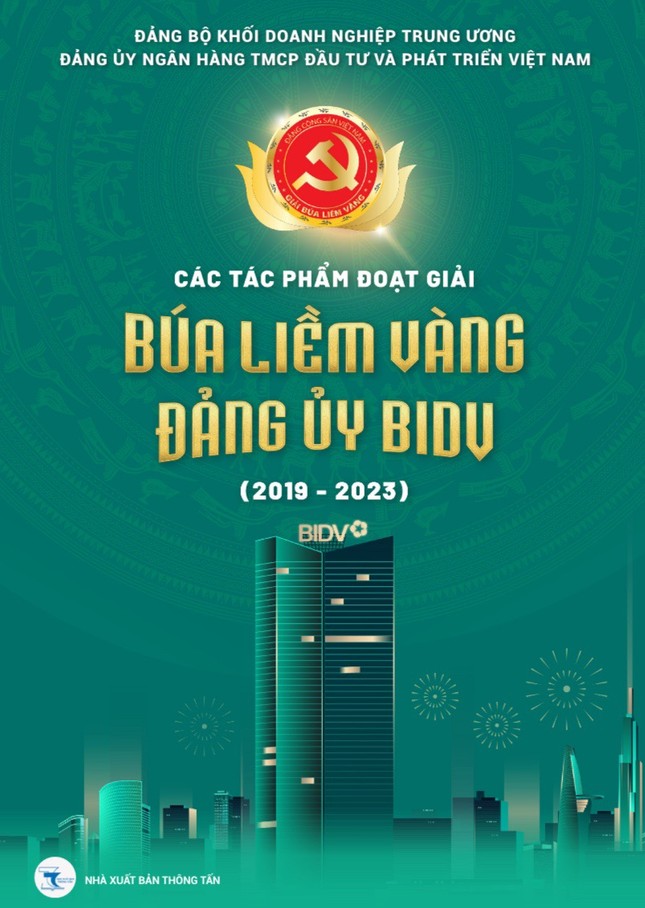 'Các tác phẩm đoạt giải Búa liềm vàng Đảng ủy BIDV' – cuốn sách ý nghĩa ảnh 1