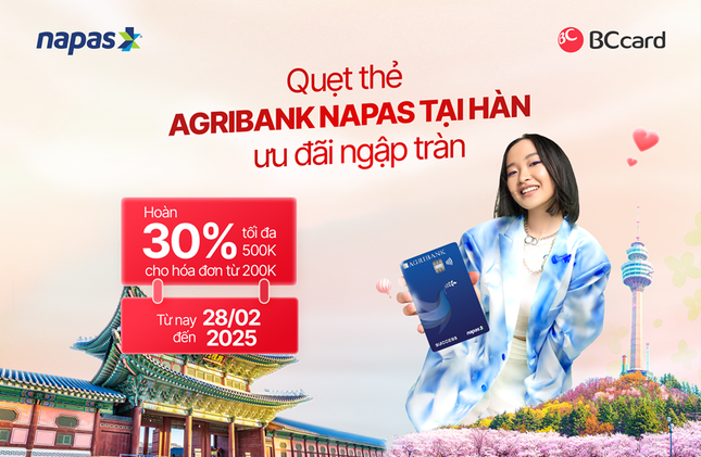 Quẹt thẻ Agribank Napas tại Hàn - Ưu đãi ngập tràn ảnh 1