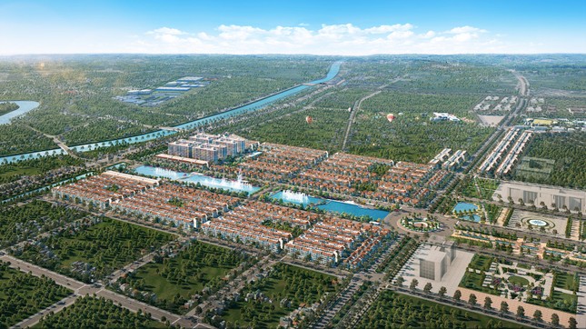 Công trường đại đô thị nghỉ dưỡng của Sun Group tại Hà Nam sôi động ngày đêm ảnh 10