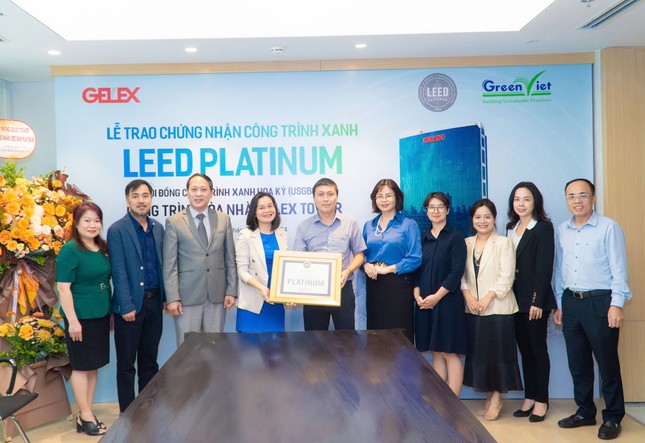 GELEX Tower đạt chứng nhận công trình xanh LEED Platinum ảnh 2