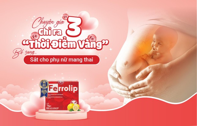 Chuyên gia chỉ ra 3 “thời điểm vàng” bổ sung sắt cho phụ nữ mang thai ảnh 1