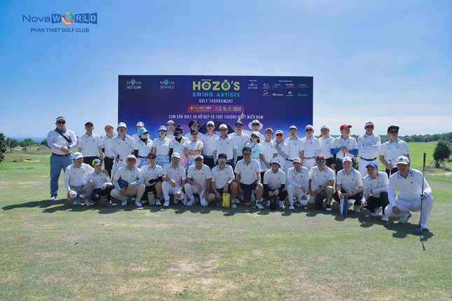 Sao Việt khuấy đảo giải Golf 'Hò Dô Swing Artist Golf Tournament' ảnh 1