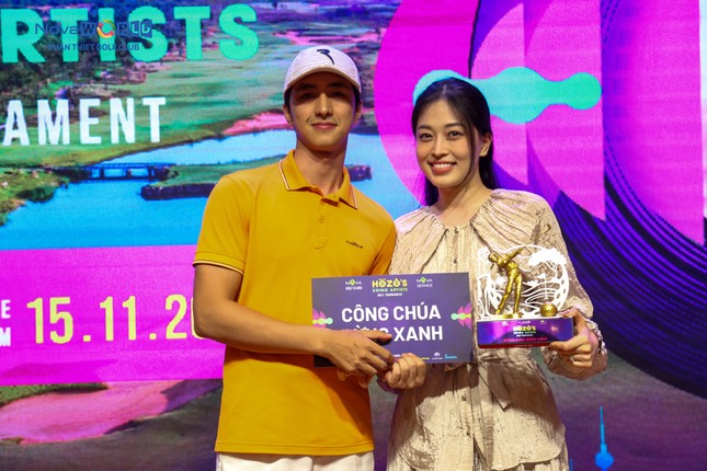 Sao Việt khuấy đảo giải Golf 'Hò Dô Swing Artist Golf Tournament' ảnh 7