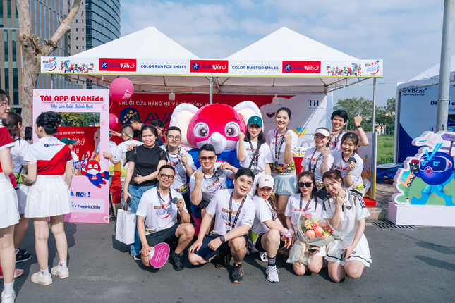 AVAKids thắp sáng đường chạy Color Run For Smiles 2024: Cùng chung tay vì những nụ cười mới ảnh 2