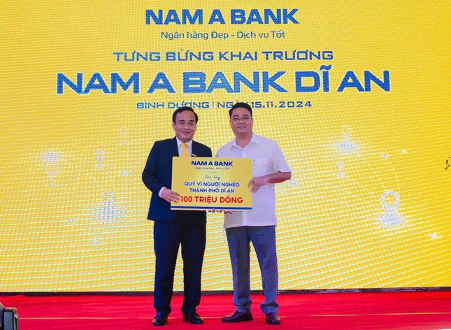 Nam A Bank tiếp tục mở rộng mạng lưới khu vực Đông Nam Bộ, khai trương chi nhánh Dĩ An ảnh 3