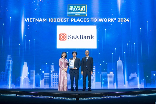 SeABank được vinh danh Nơi làm việc tốt nhất Việt Nam 2024 ảnh 1