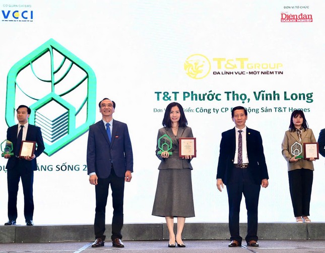 Dự án Khu dân cư Phước Thọ của T&T Group được vinh danh Dự án đáng sống 2024 ảnh 1