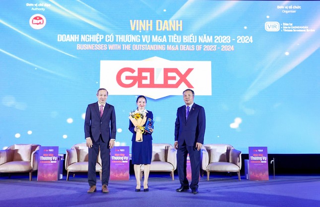 GELEX được vinh danh là Doanh nghiệp có thương vụ M&A tiêu biểu 2023-2024 ảnh 1