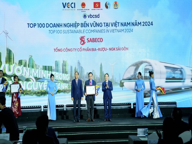 Đẩy mạnh ESG trong năm 2024, SABECO tiếp tục là doanh nghiệp phát triển bền vững hàng đầu tại Việt Nam ảnh 1