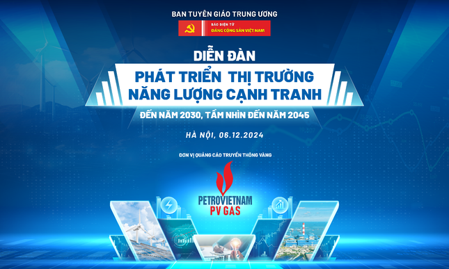 Diễn đàn “Phát triển thị trường năng lượng cạnh tranh đến năm 2030, tầm nhìn đến năm 2045” ảnh 1