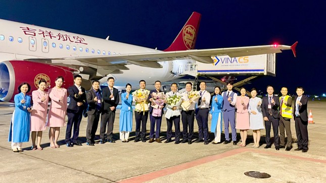 Juneyao Airlines lần đầu tiên ra mắt đường bay Việt Nam ảnh 1