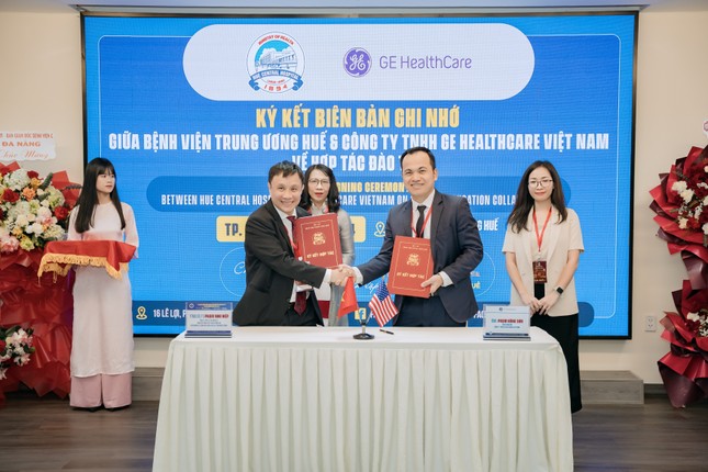 Bệnh viện Trung ương Huế và GE HealthCare hợp tác nghiên cứu y khoa ngang tầm quốc tế ảnh 3