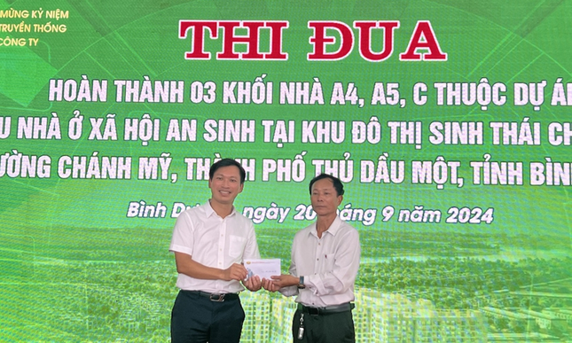 HUD thể hiện trách nhiệm xã hội qua các hoạt động tại dự án nhà ở xã hội An Sinh ảnh 1