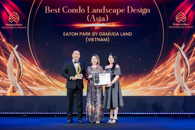Eaton Park chinh phục thị trường châu lục với 2 chiến thắng tại Giải thưởng Bất động sản Châu Á 2024 ảnh 1