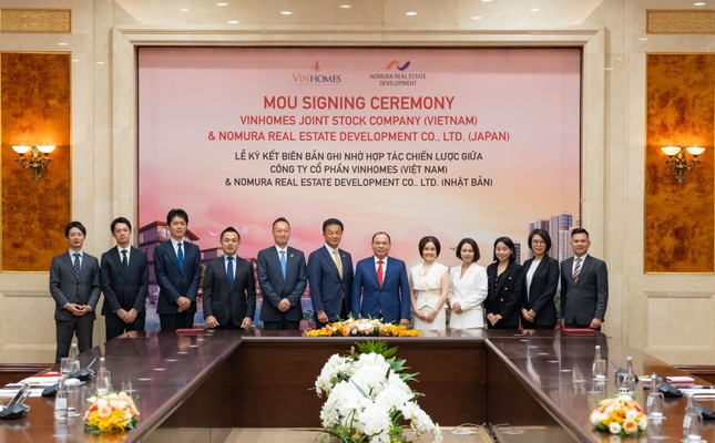 Vinhomes và Tập đoàn Nomura Real Estate hợp tác chiến lược trong lĩnh vực phát triển bất động sản ảnh 1