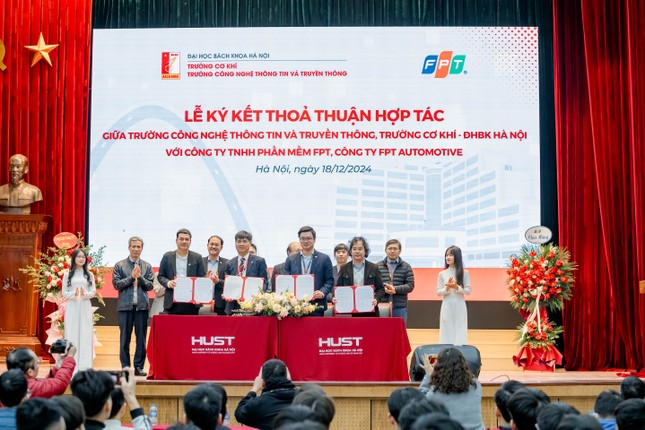 FPT và Đại học Bách Khoa HN hợp tác đào tạo kỹ sư chuyên sâu kỹ thuật ô tô số ảnh 1