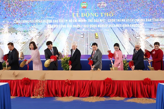 Khởi công cao tốc TP.HCM - Thủ Dầu Một - Chơn Thành: Động lực mới cho sự phát triển TP. Thuận An ảnh 1