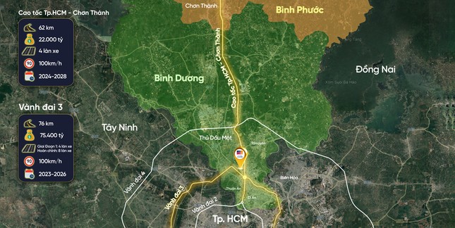 Khởi công cao tốc TP.HCM - Thủ Dầu Một - Chơn Thành: Động lực mới cho sự phát triển TP. Thuận An ảnh 2