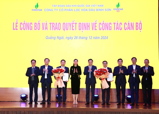 Công bố quyết định bổ nhiệm cán bộ Công ty cổ phần Lọc hóa dầu Bình Sơn ảnh 2