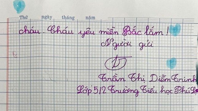 Tâm thư xúc động của bé gái bị từ chối góp tiền ủng hộ đồng bào vùng bão lũ ảnh 4