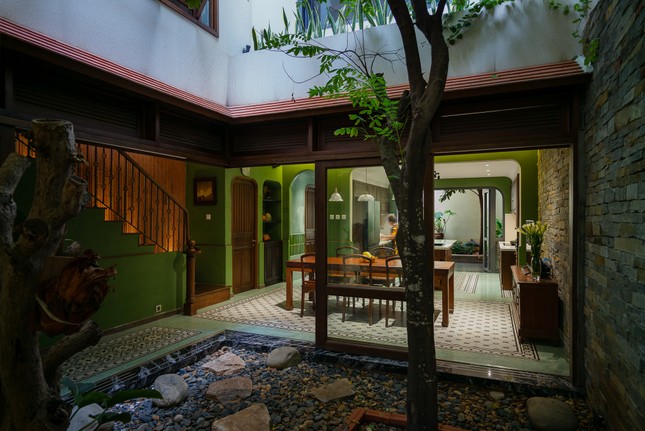 Bình yên cất giấu trong ngôi nhà hiện đại kết hợp phong cách Đông Dương ảnh 9
