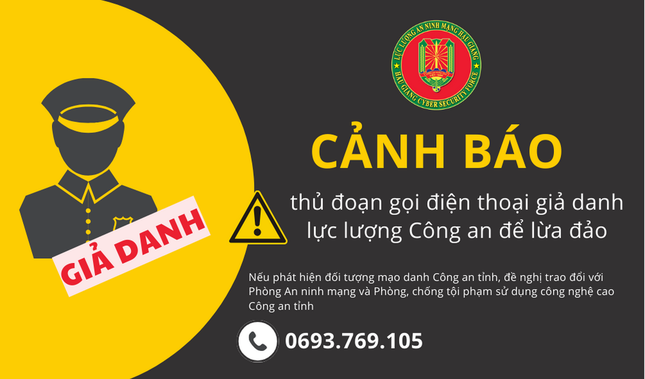 Mạo danh Phó Giám đốc Công an tỉnh Hậu Giang ảnh 1