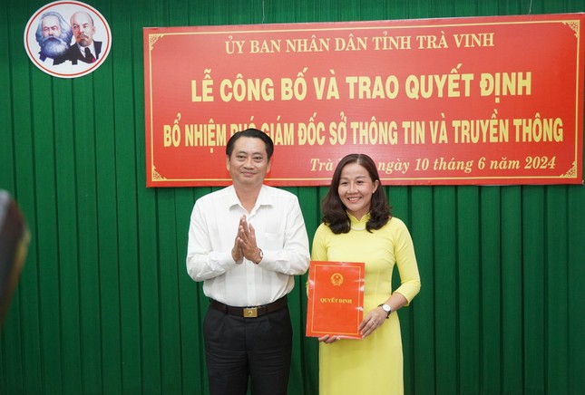 Tra Vinh ernennt drei stellvertretende Direktoren der Fotoabteilung 1