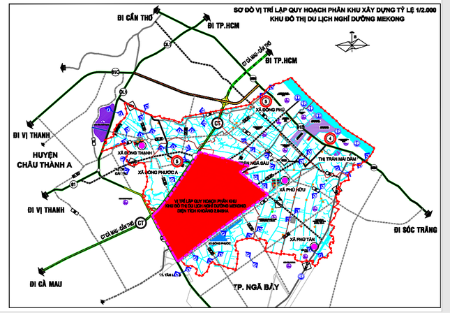 Hậu Giang chốt thời điểm làm dự án khu đô thị gần 3.000ha, vốn 6,2 tỷ USD ảnh 1